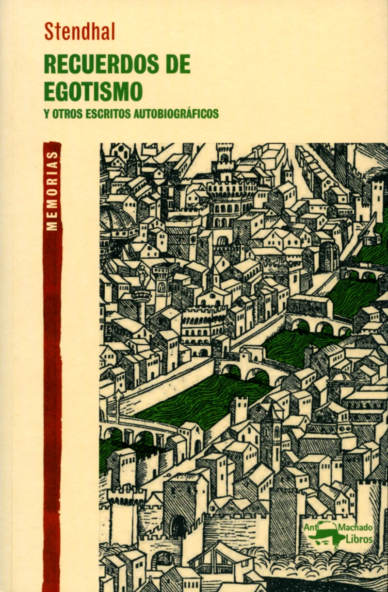 Portada: Recuerdos de egotismo