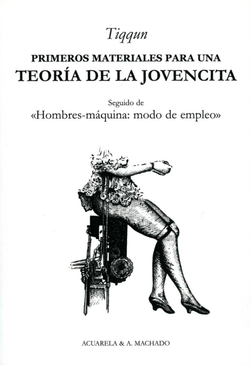 Portada: Primeros materiales para una teoría de la Jovencita