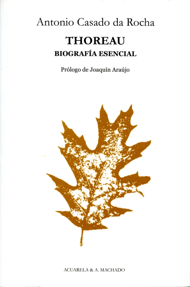 Portada: Thoreau