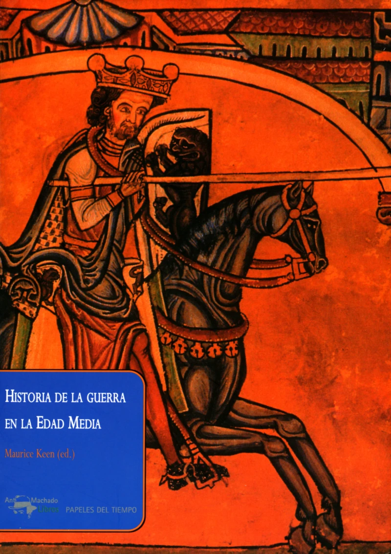 Portada: Historia de la guerra en la Edad Media