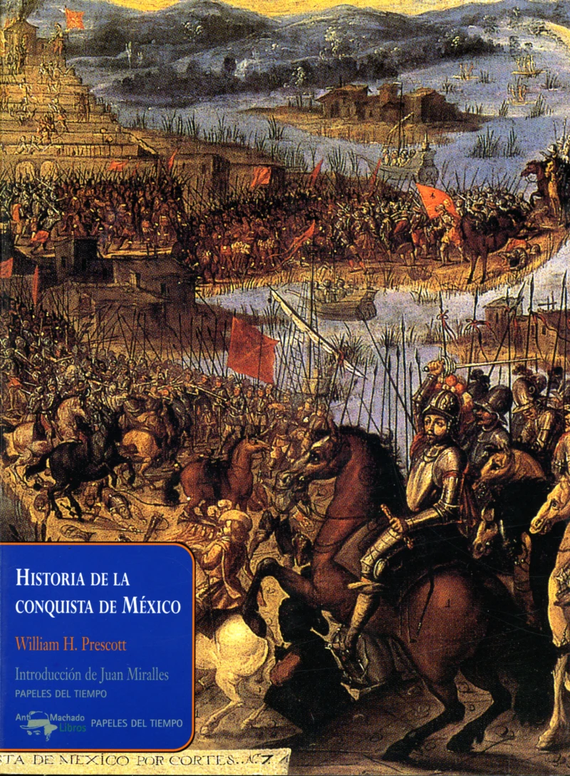 Portada: Historia de la conquista de México