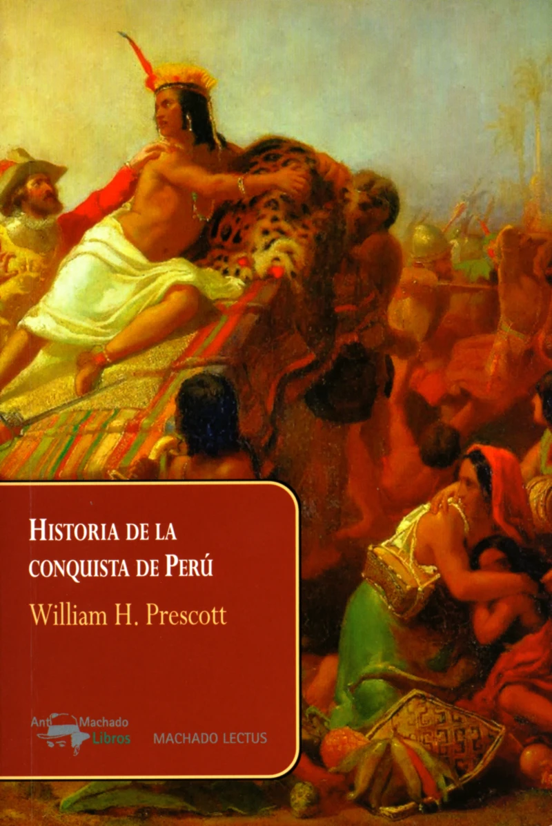 Portada: Historia de la conquista de Perú