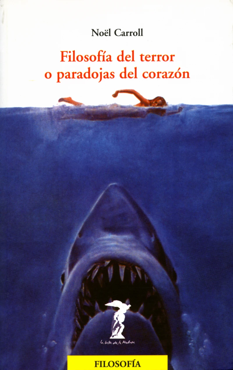 Portada: Filosofía del terror o paradojas del corazón
