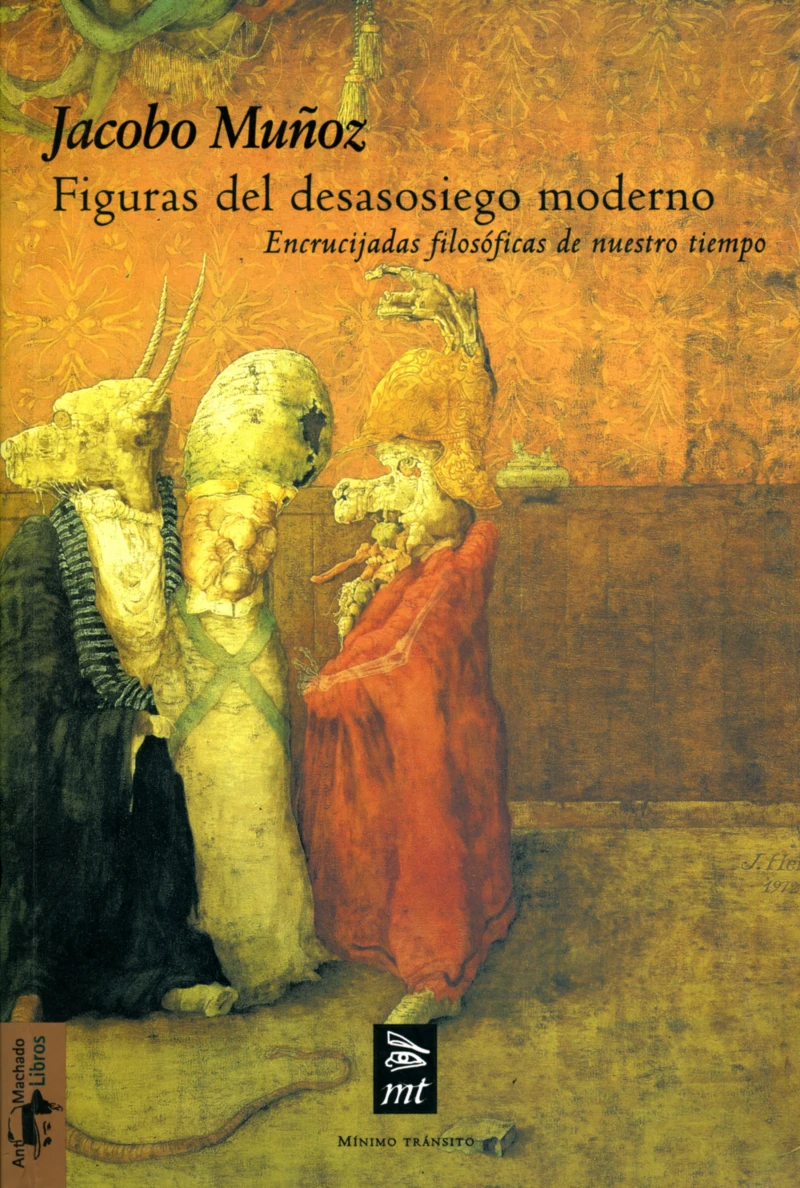 Portada: Figuras del desasosiego moderno