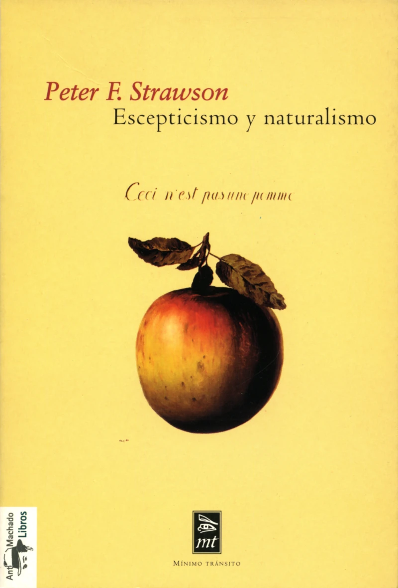 Portada: Escepticismo y naturalismo