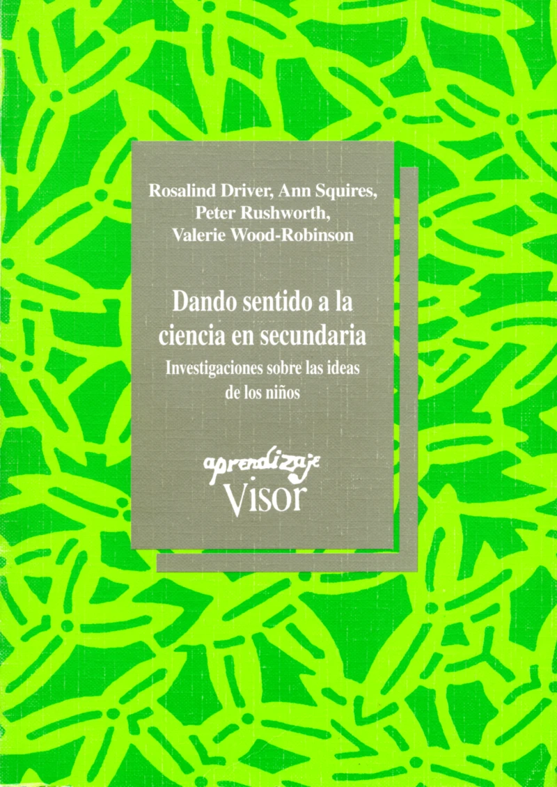 Portada: Dando sentido a la ciencia en secundaria