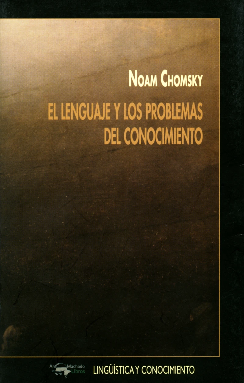 Portada: El lenguaje y los problemas del conocimiento