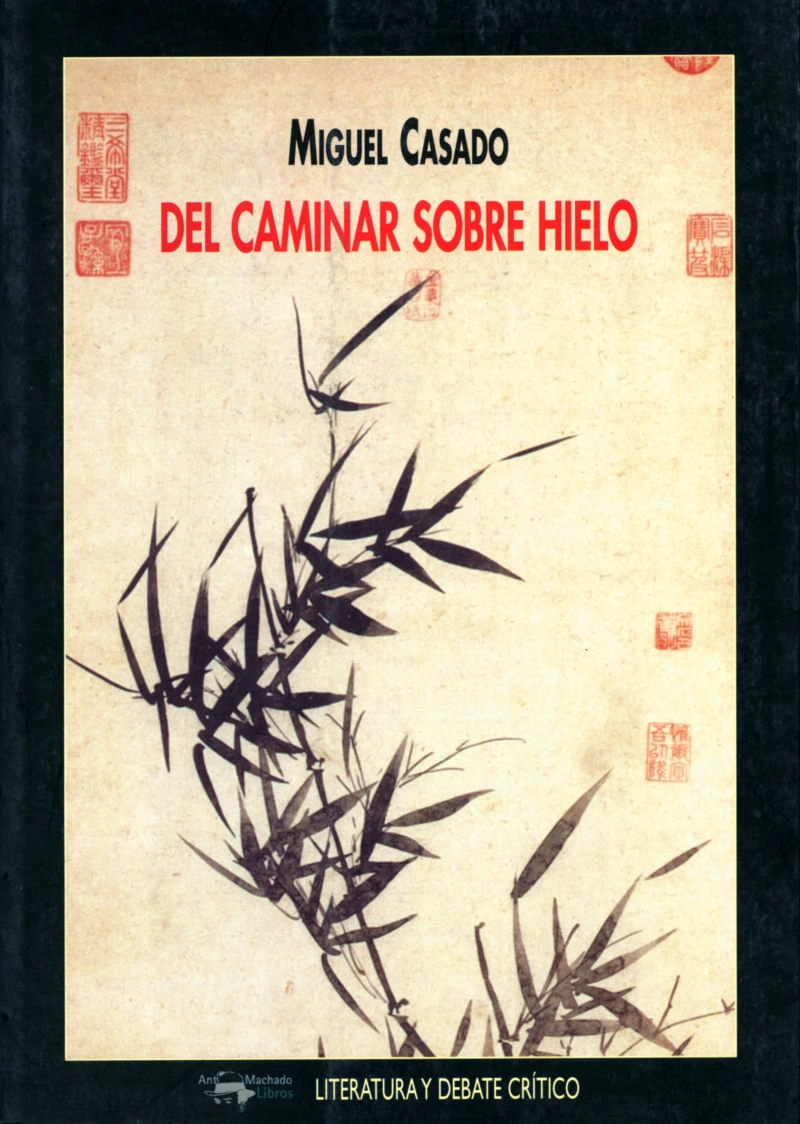 Portada: Del caminar sobre hielo