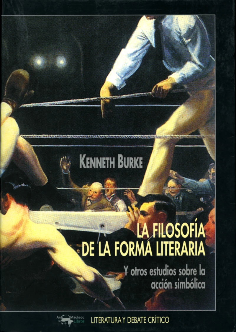 Portada: La filosofía de la forma literaria