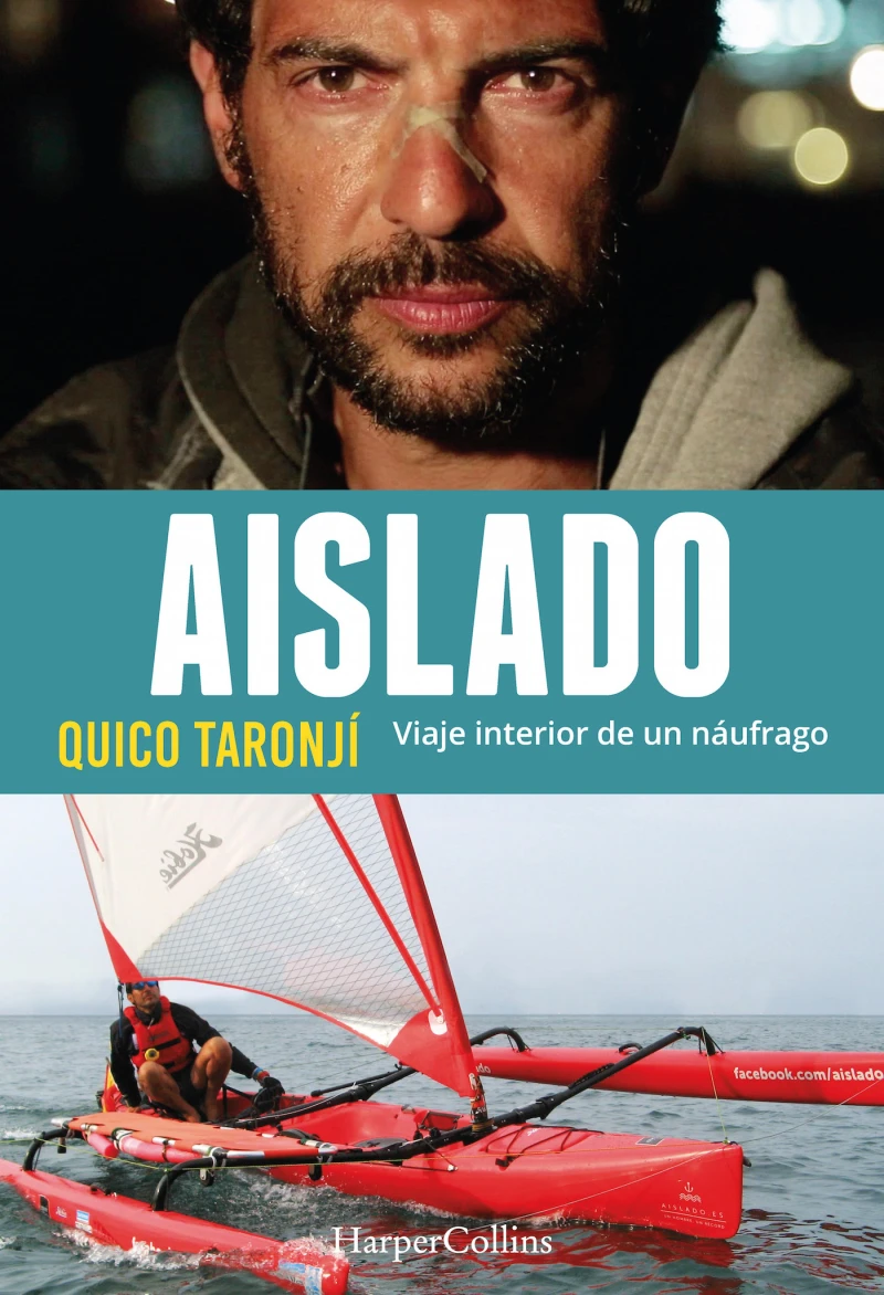 Portada: Aislado. Viaje interior de un náufrago