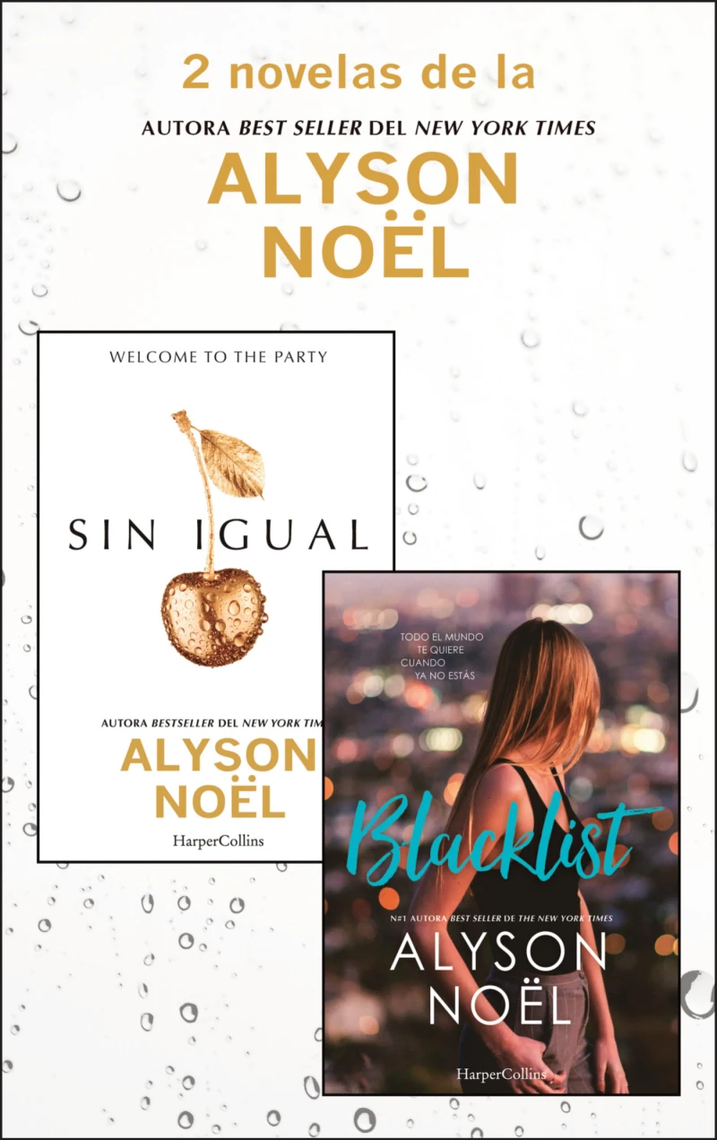 Portada: Pack Alyson Noël - Enero 2018