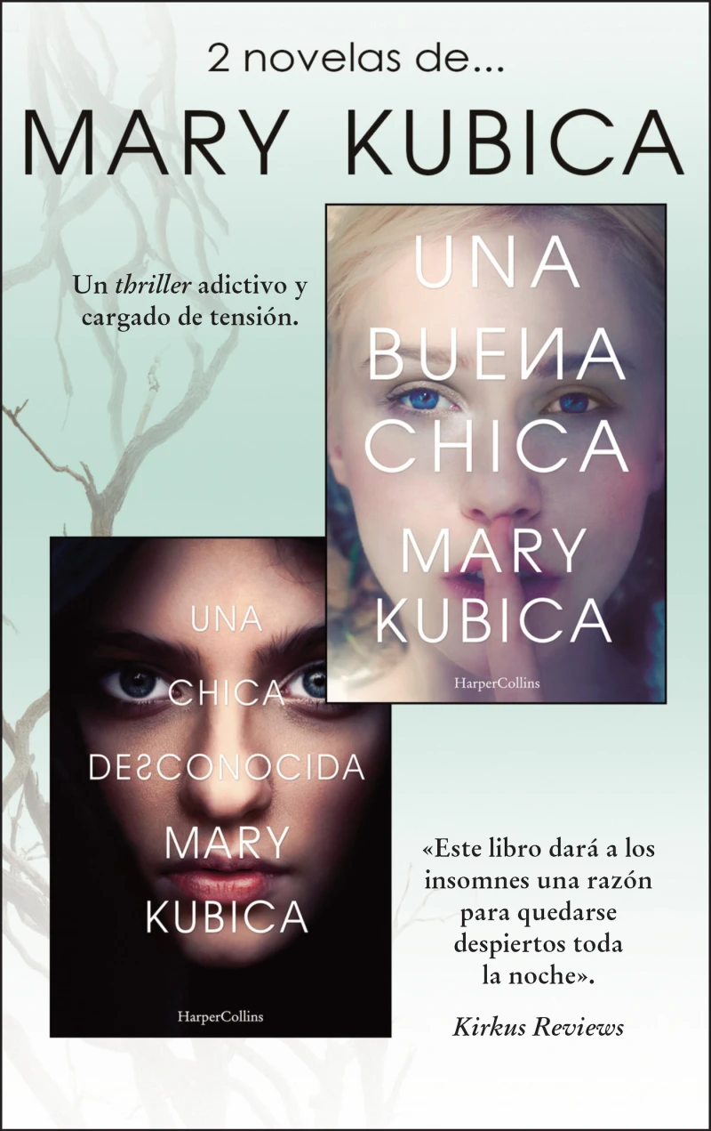 Portada: Pack Mary Kubica - Enero 2018