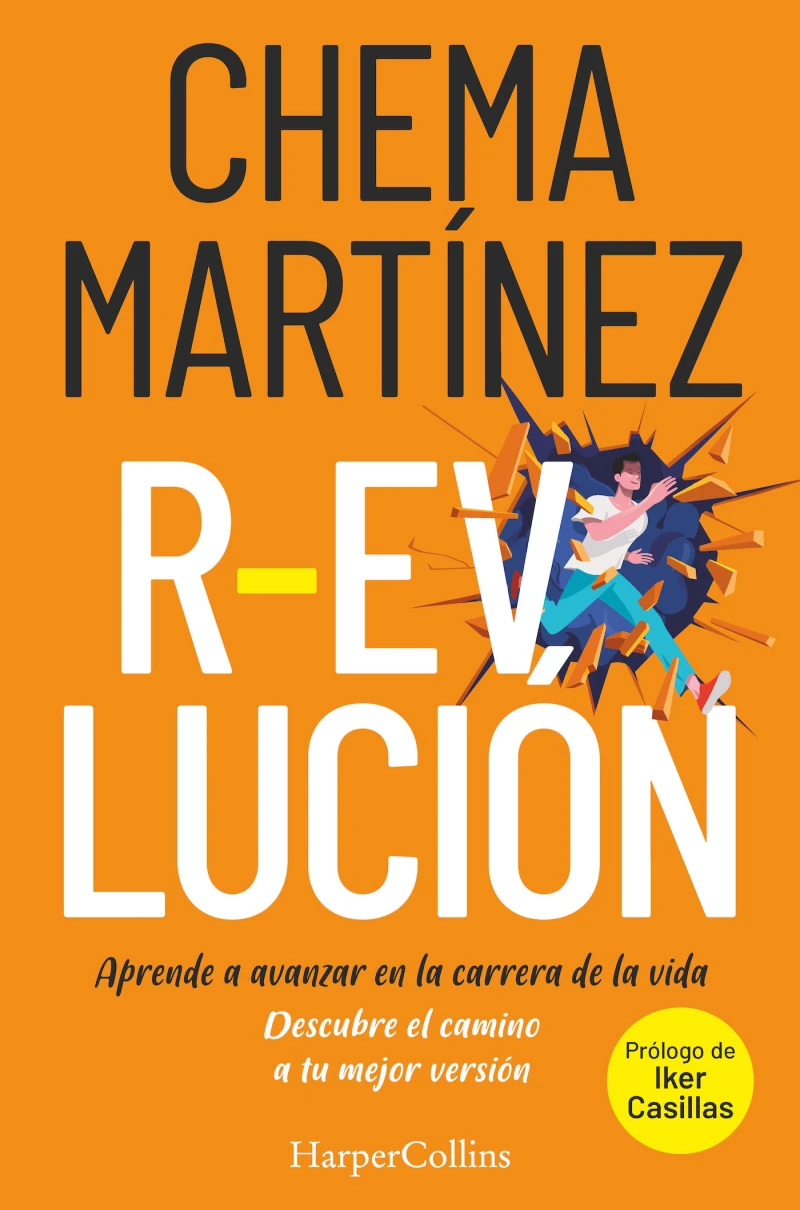 Portada: R-evolución. aprende a avanzar en la carrera de la vida