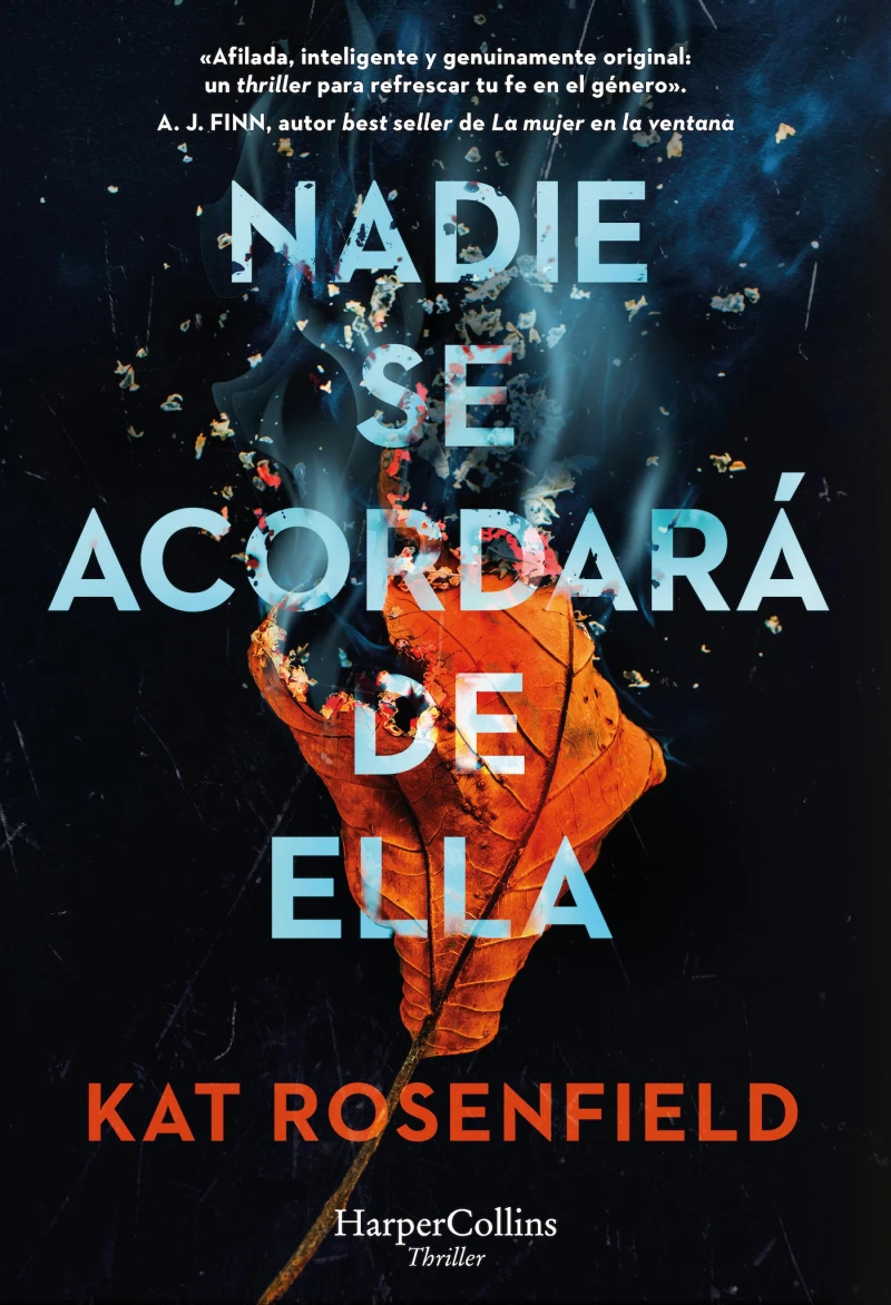 Portada: Nadie se acordará de ella