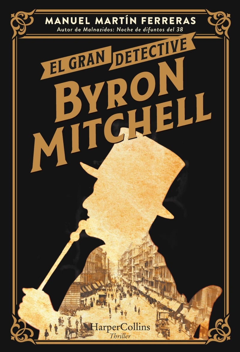 Portada: El gran detective Byron Mitchell
