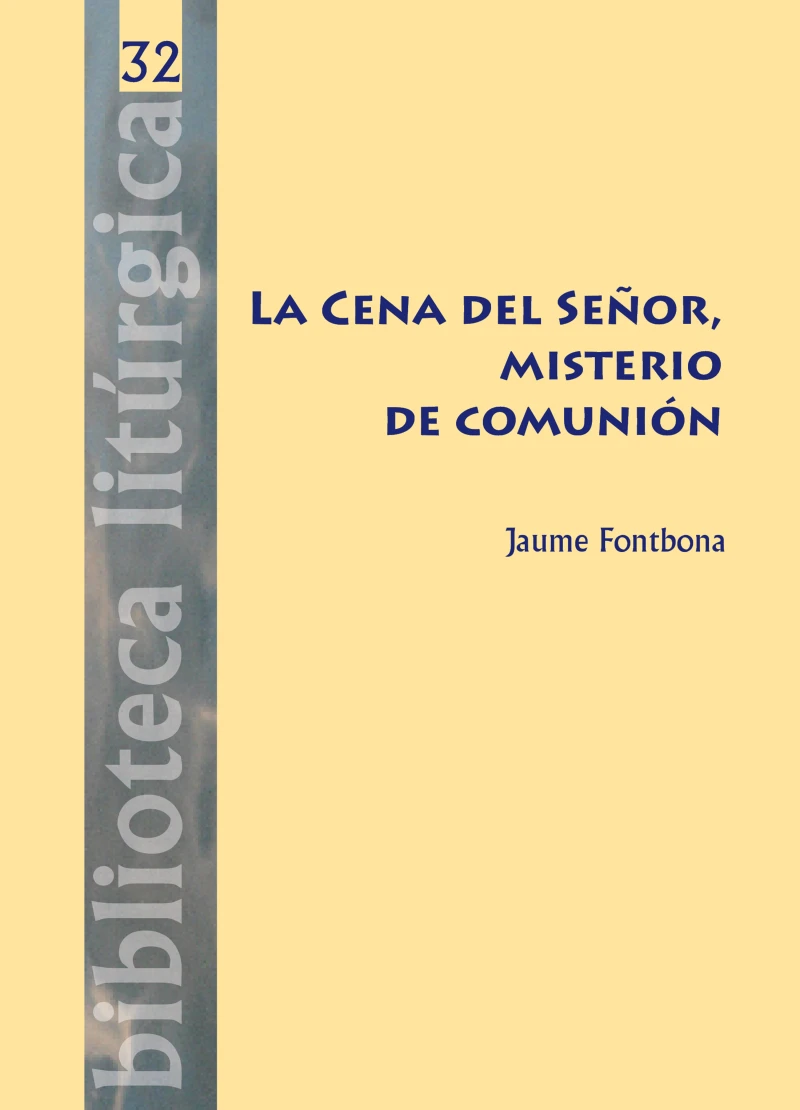 Portada: La Cena del Señor, misterio de comunión