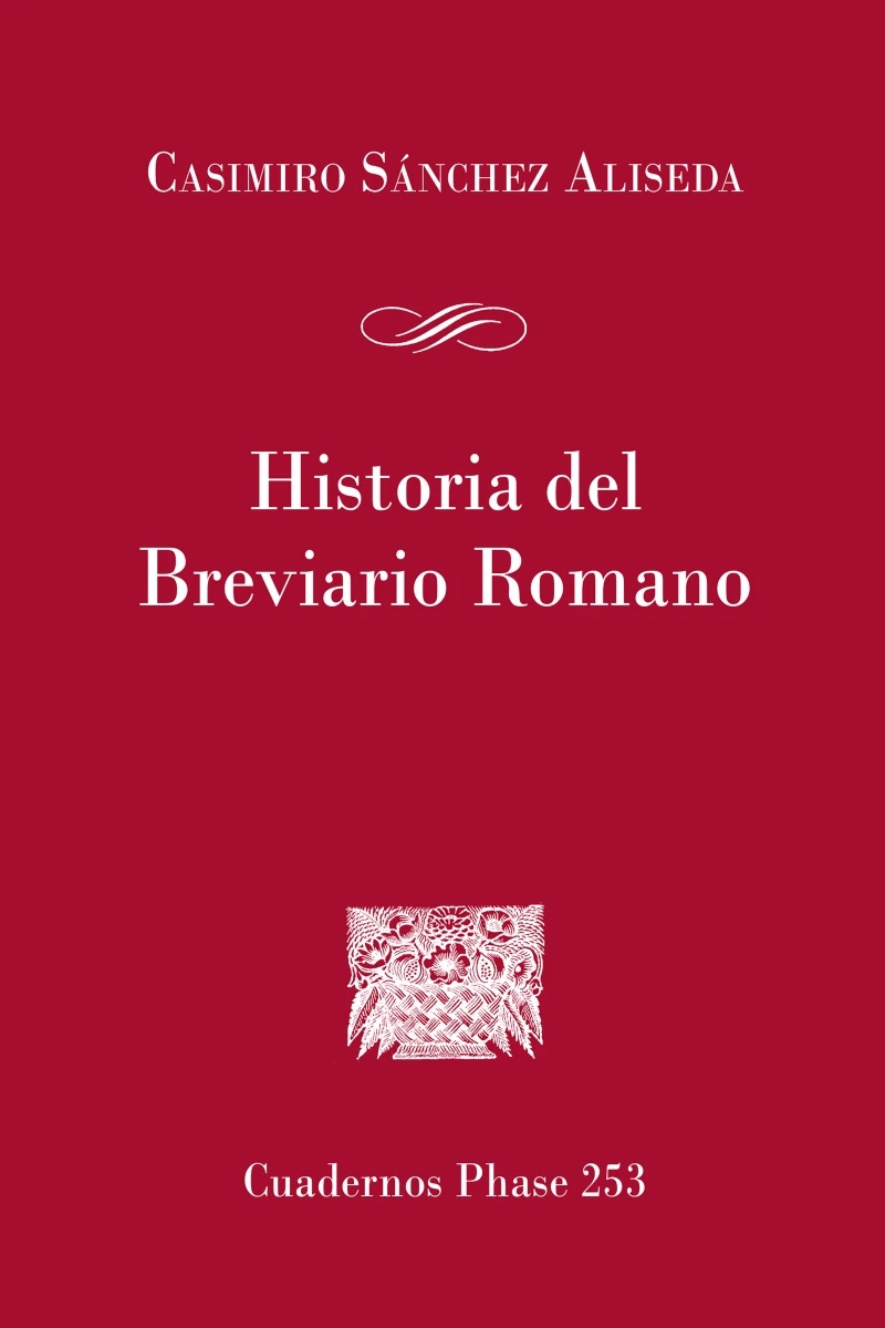 Portada: Historia del Breviario Romano