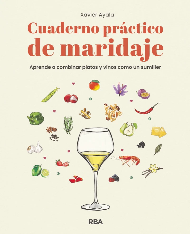Portada: Cuaderno práctico de maridaje