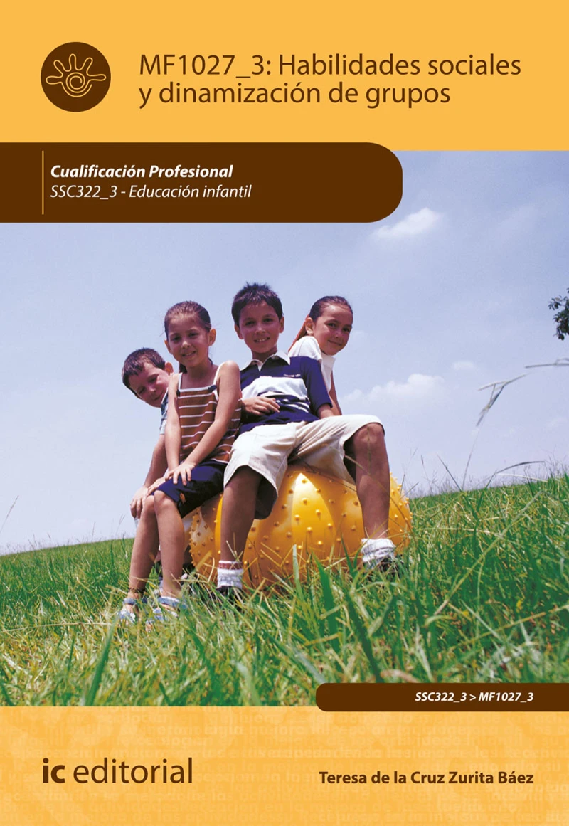 Portada: Habilidades sociales y dinamización de grupos. SSC322_3