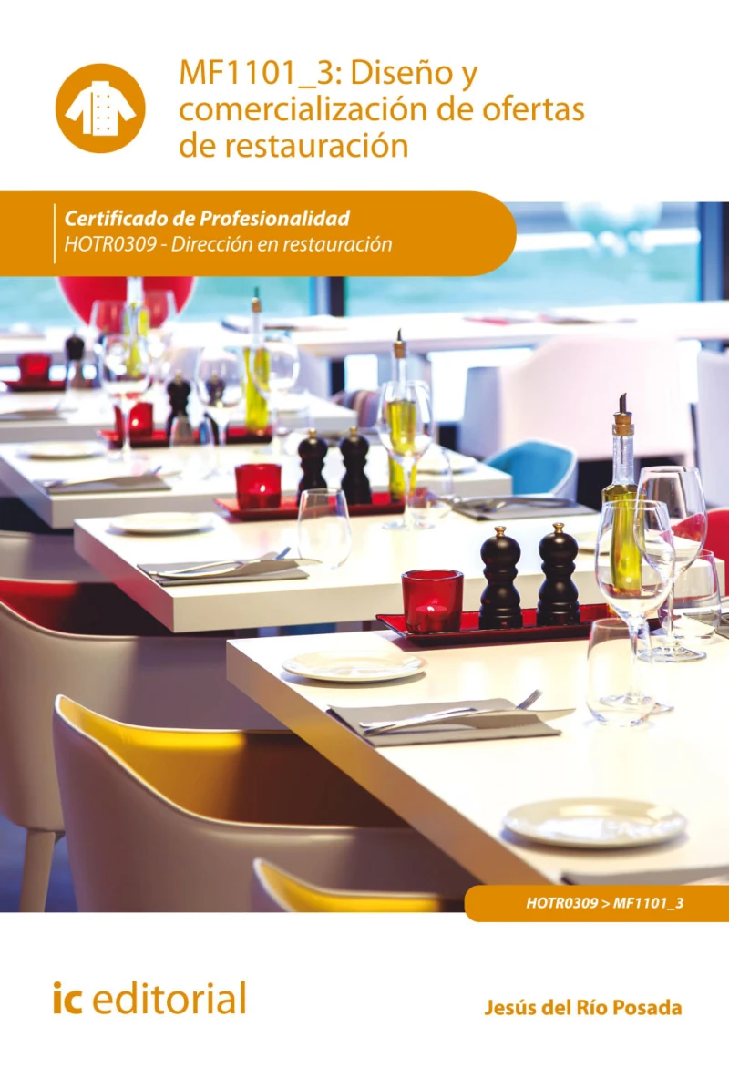 Portada: Diseño y comercialización de ofertas de restauración. HOTR0309