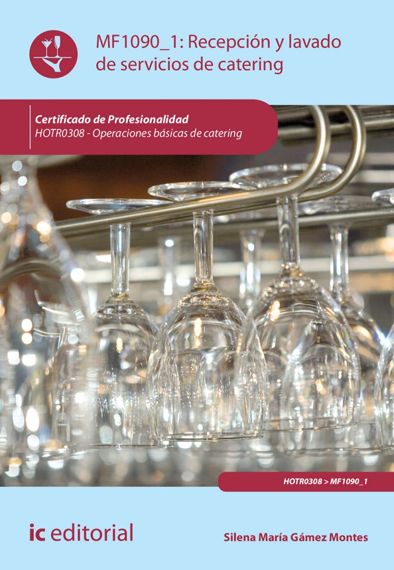 Portada: Recepción y lavado de servicios de catering. HOTR0308