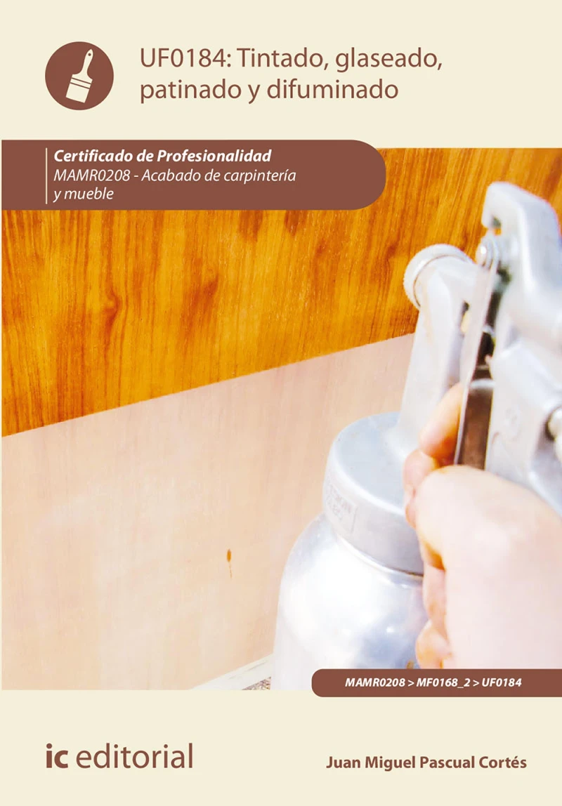Portada: Tintado, glaseado, patinado y difuminado. MAMR0208