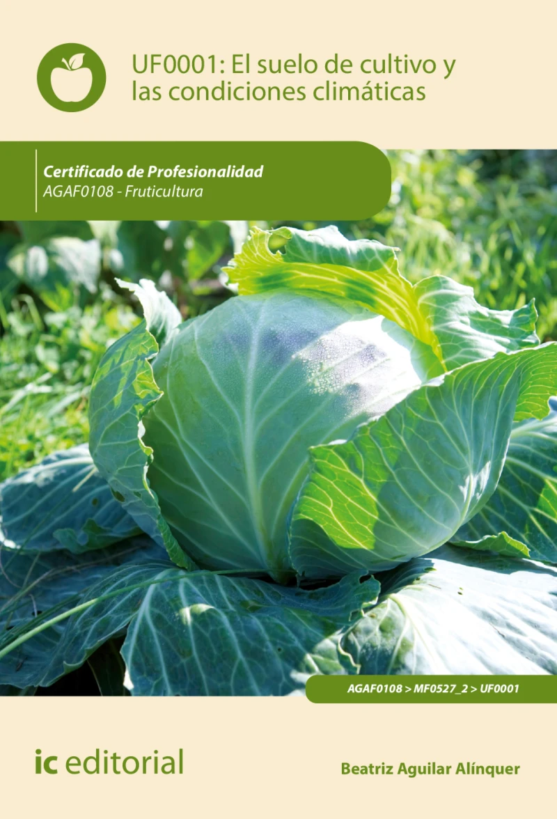 Portada: El suelo de cultivo y las condiciones climáticas. AGAF0108
