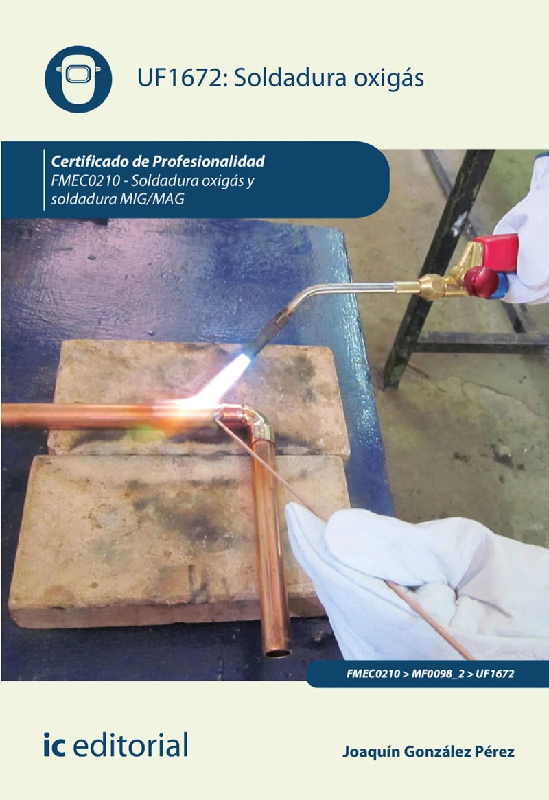 Portada: Soldadura oxigás. FMEC0210