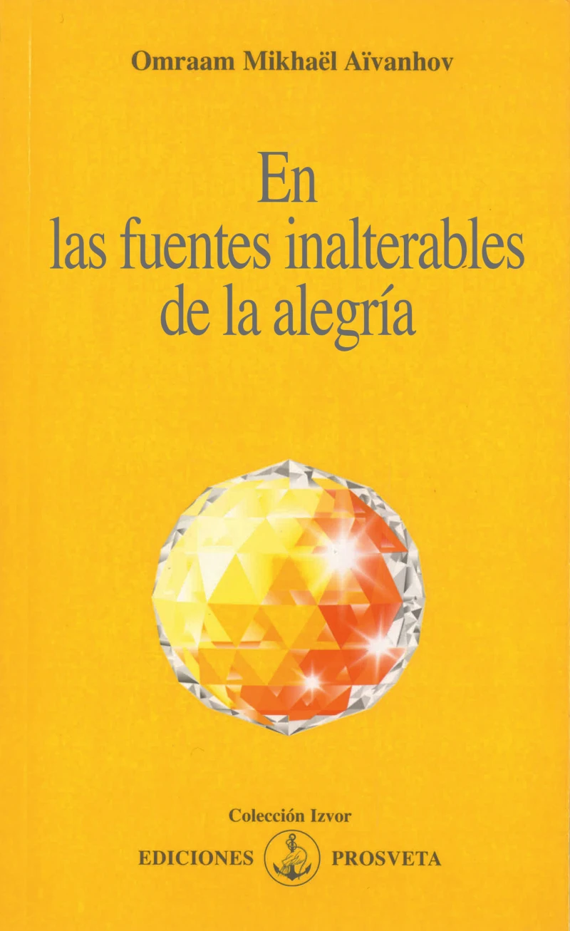 Portada: En las fuentes inalterables de la alegría