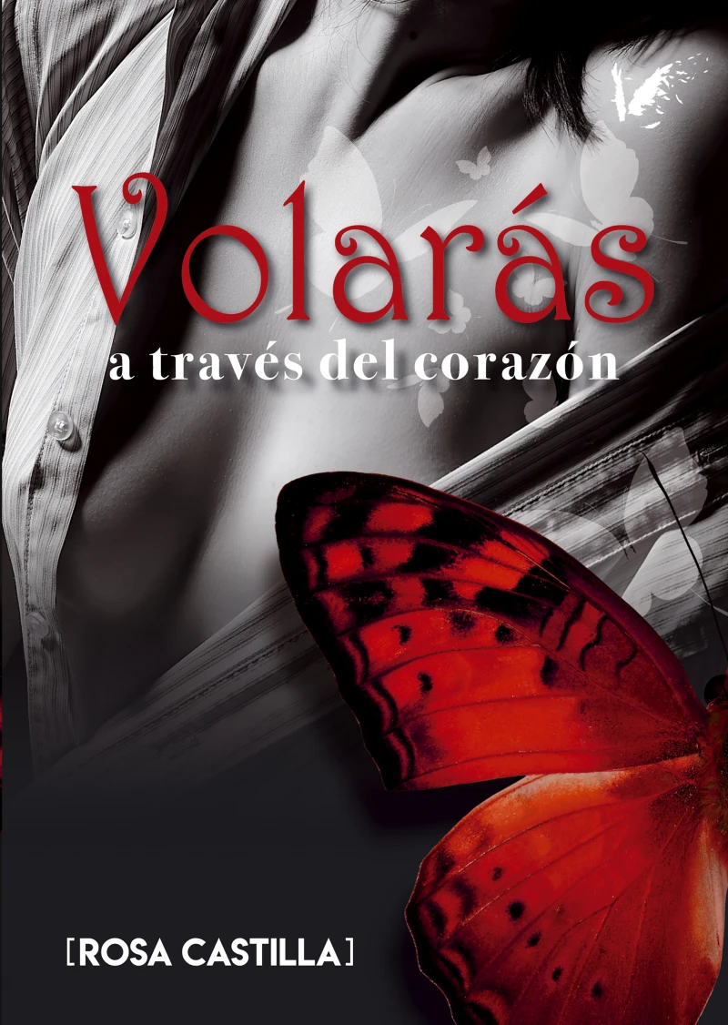 Portada: Volarás a través del corazón