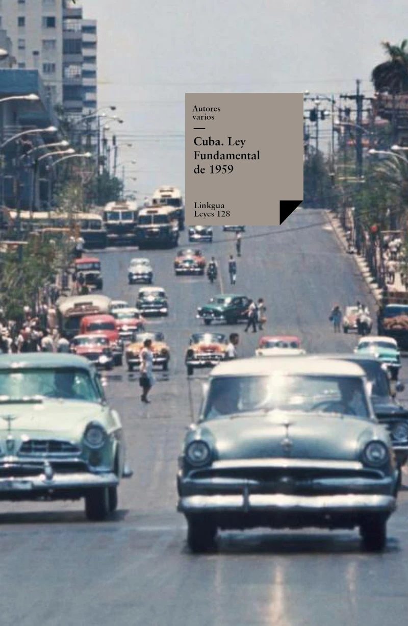 Portada: Cuba. Ley Fundamental de 1959