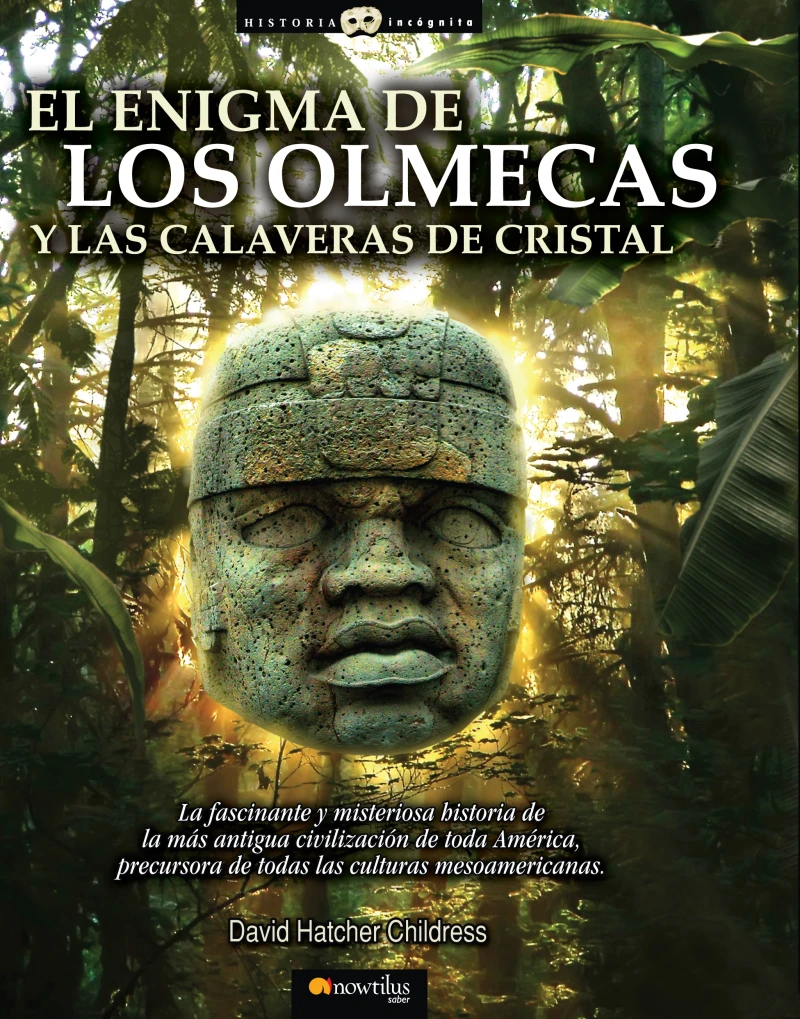 Portada: El enigma de los olmecas y las calaveras de cristal