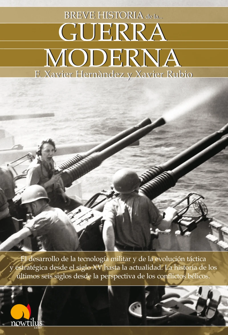Portada: Breve Historia de la Guerra Moderna