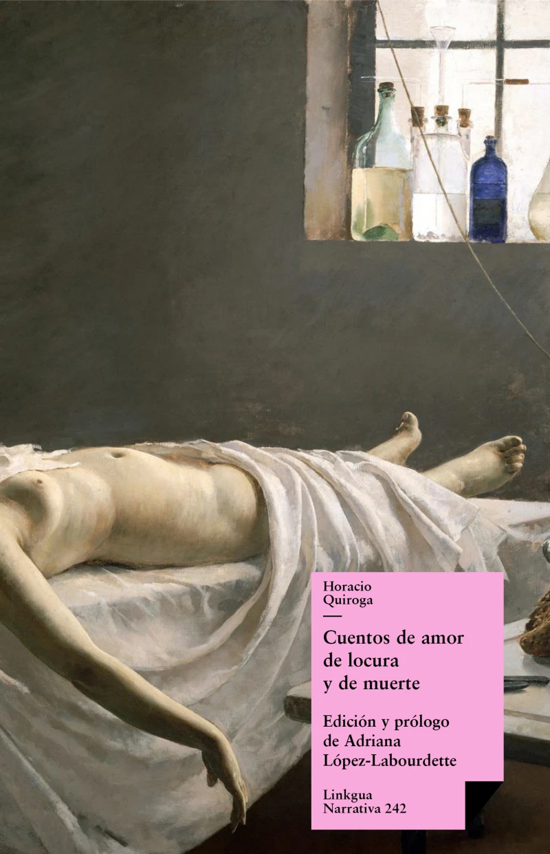 Portada: Cuentos de amor de locura y de muerte