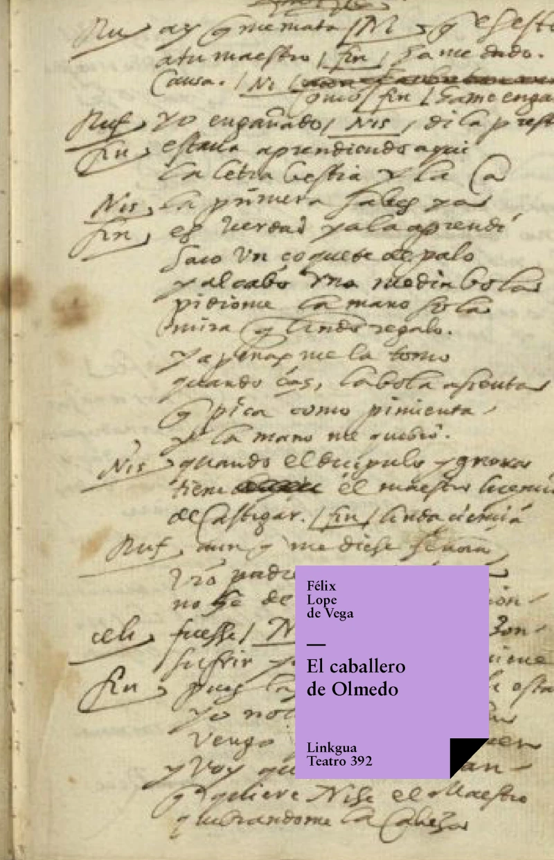 Portada: El caballero de Olmedo