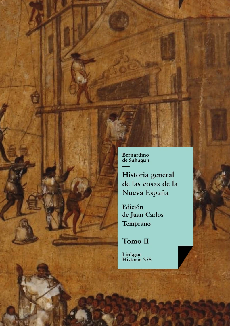 Portada: Historia general de las cosas de la Nueva España II