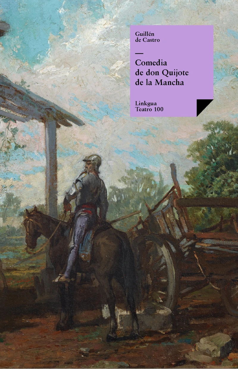Portada: Comedia de don Quijote de la Mancha