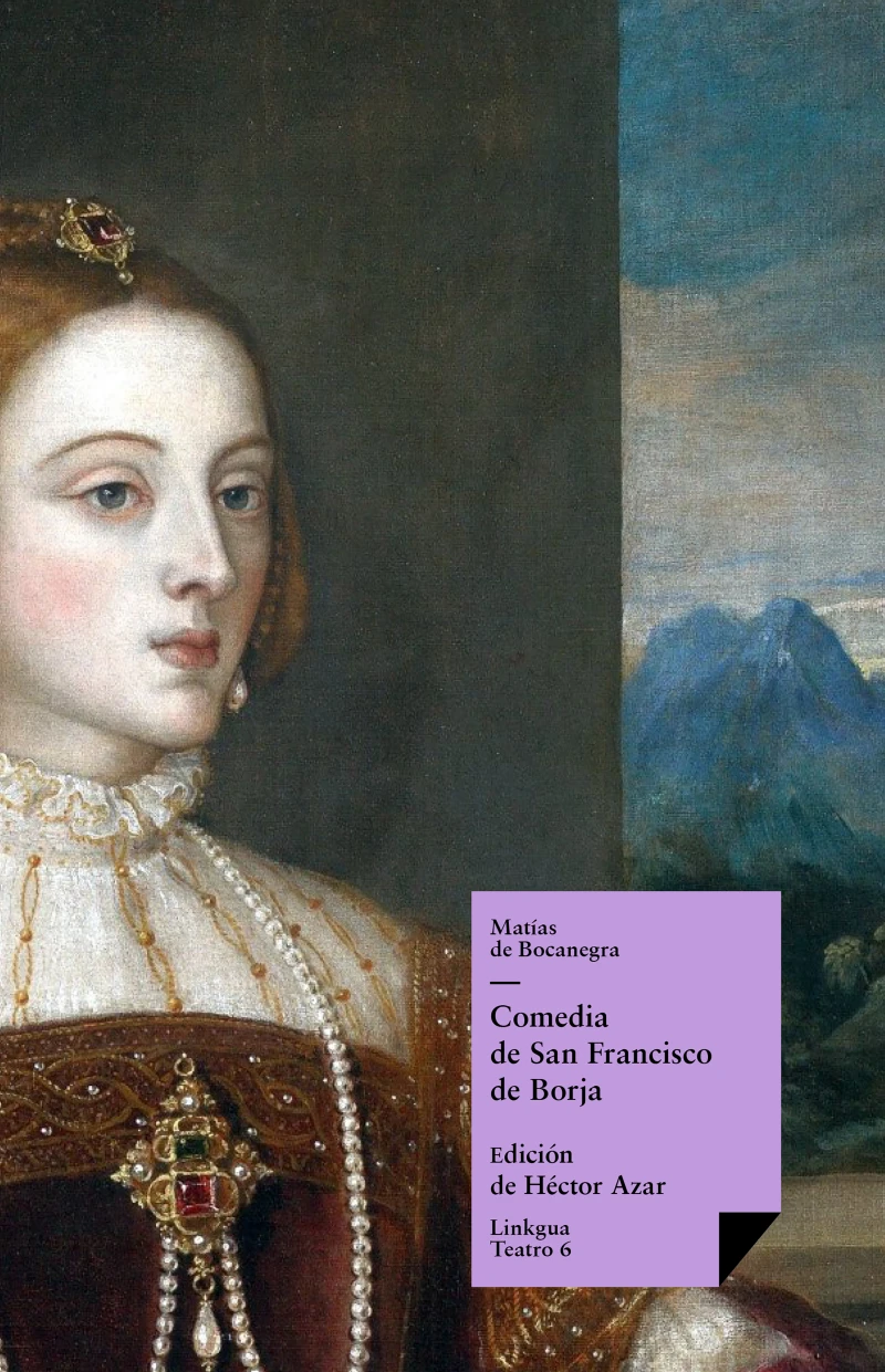 Portada: Comedia de San Francisco de Borja
