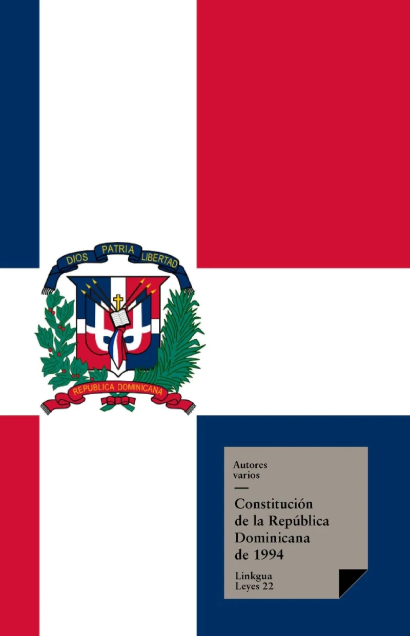 Portada: Constitución de la República Dominicana de 1994