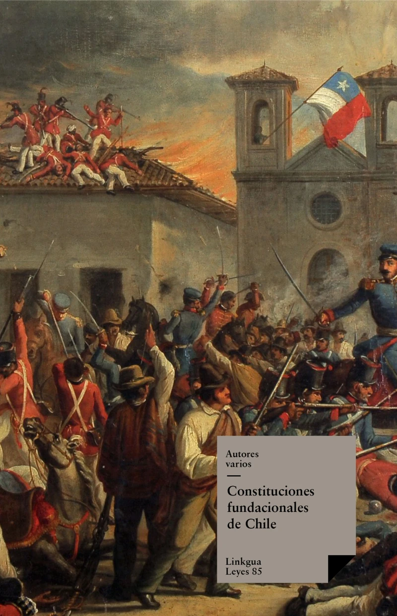 Portada: Reglamento constitucional provisorio de Chile
