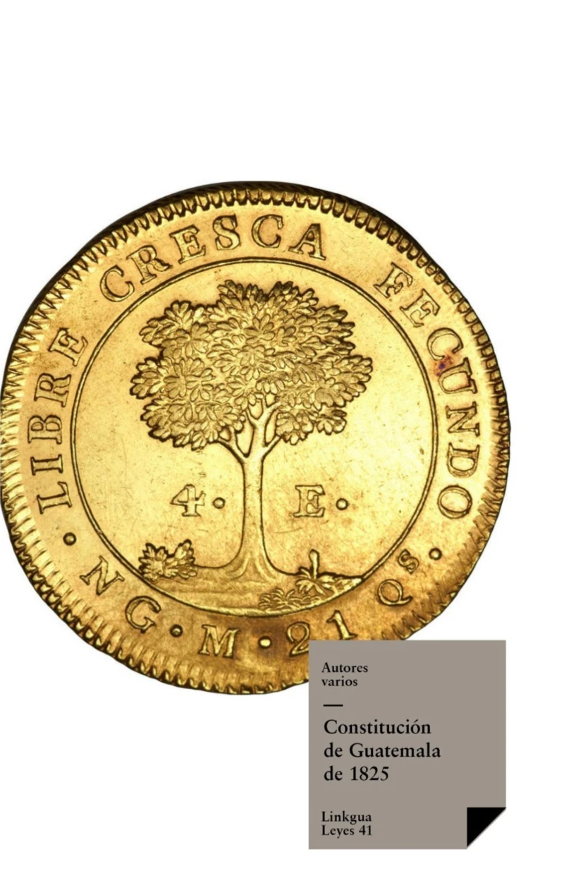 Portada: Constitución de Guatemala de 1825