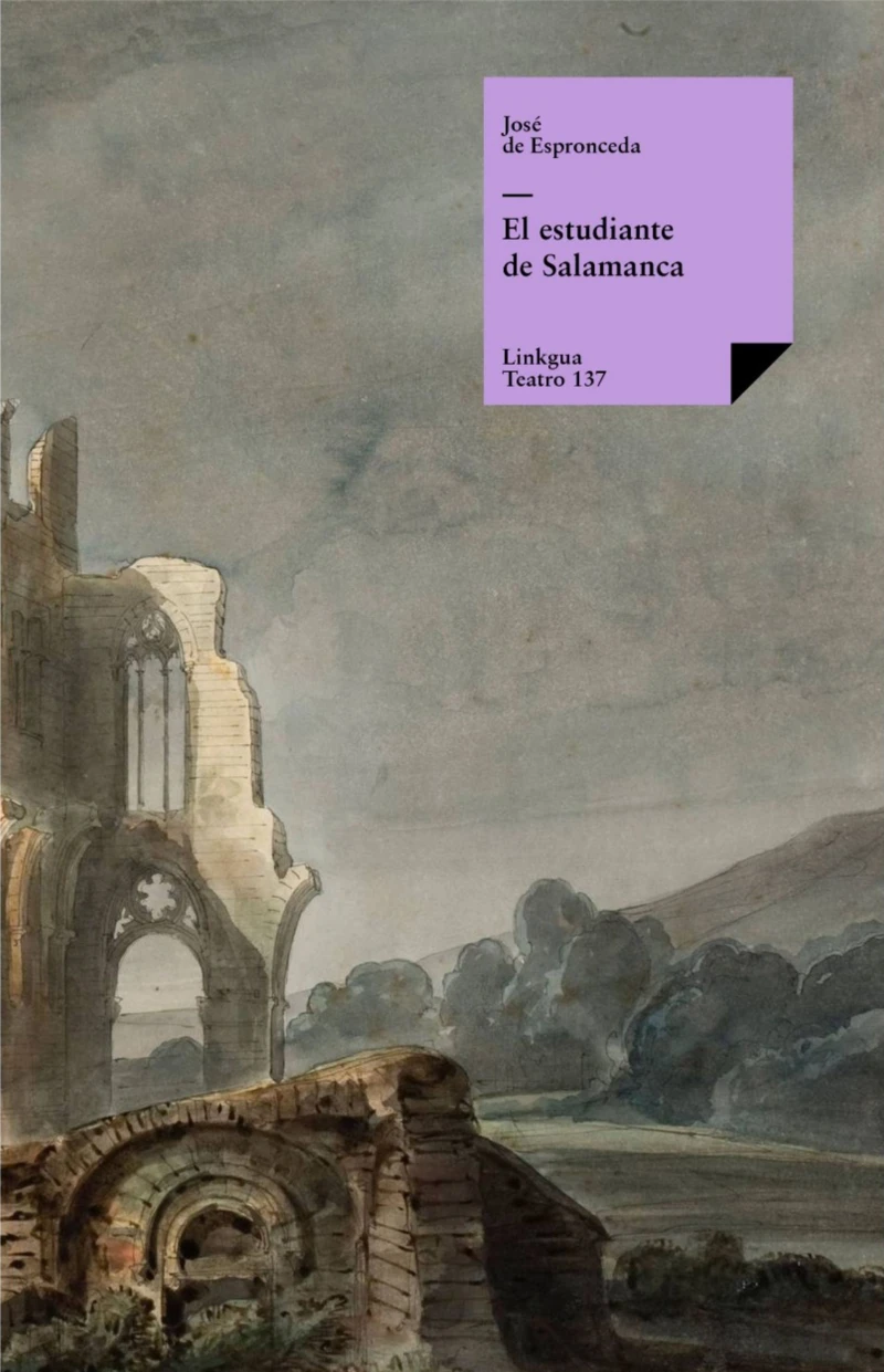 Portada: El estudiante de Salamanca
