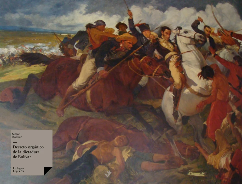 Portada: Decreto orgánico de la dictadura de Bolívar