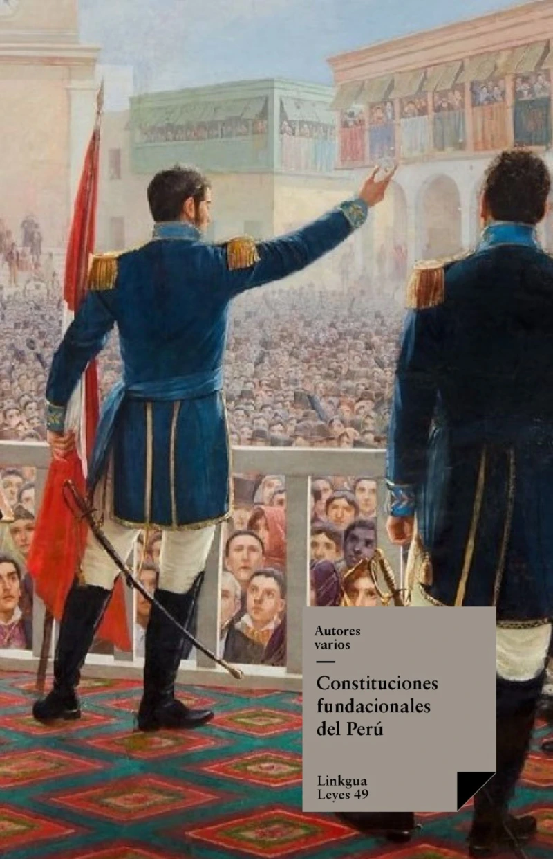 Portada: Constituciones fundacionales del Perú