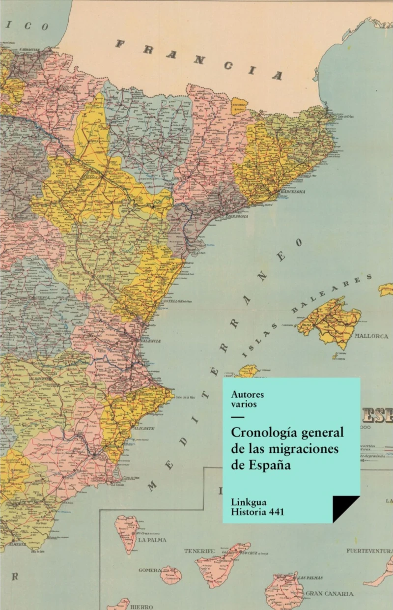 Portada: Cronología general de las migraciones de España