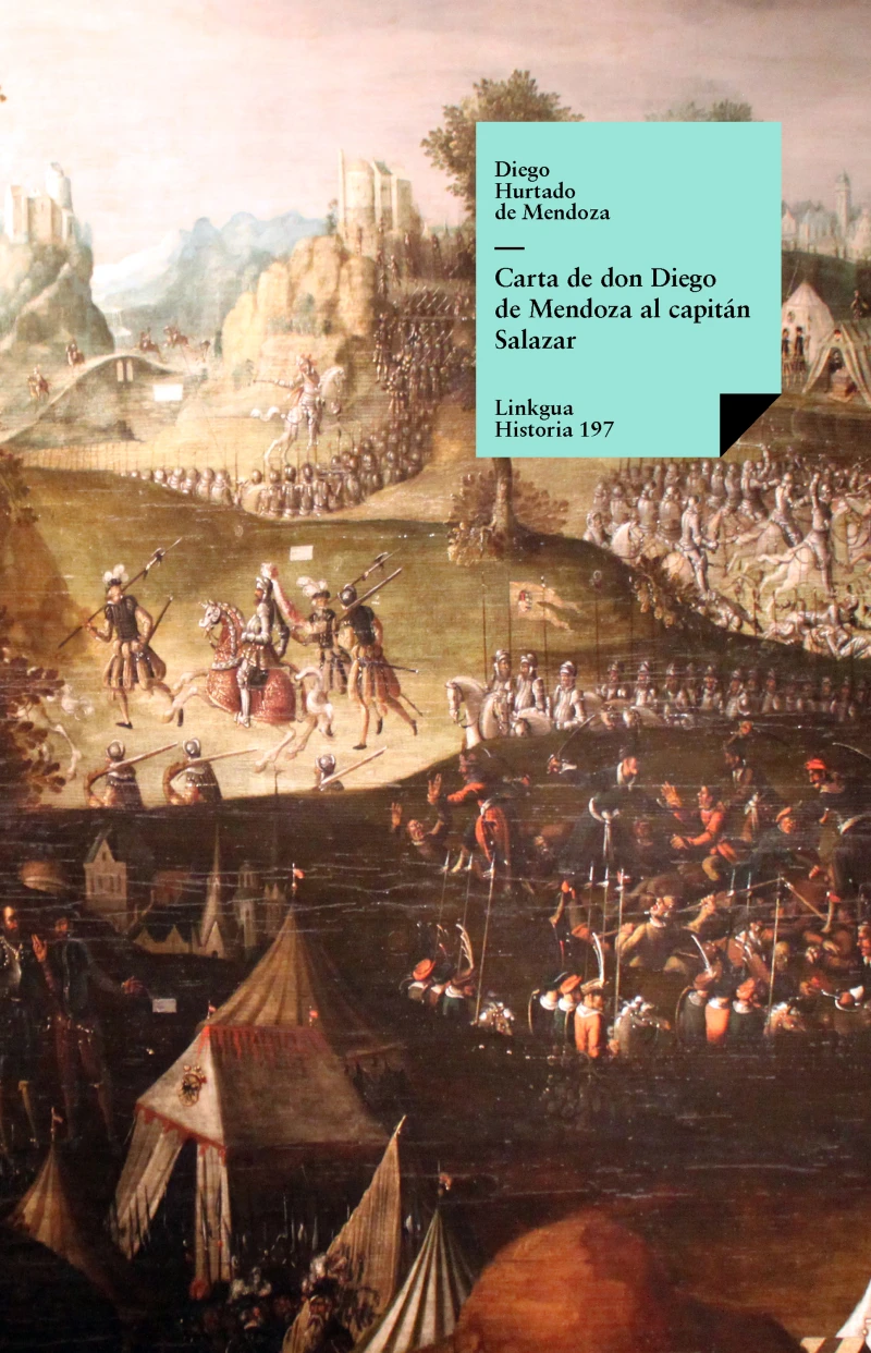 Portada: Carta de Don Diego de Mendoza al capitán Salazar