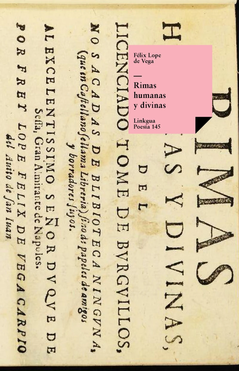 Portada: Rimas humanas y divinas