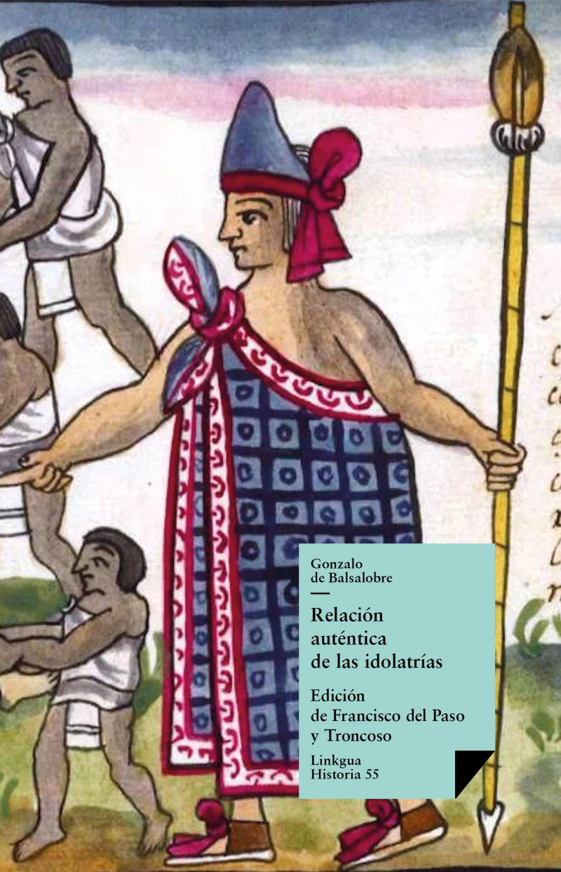 Portada: Relación auténtica de las idolatrías