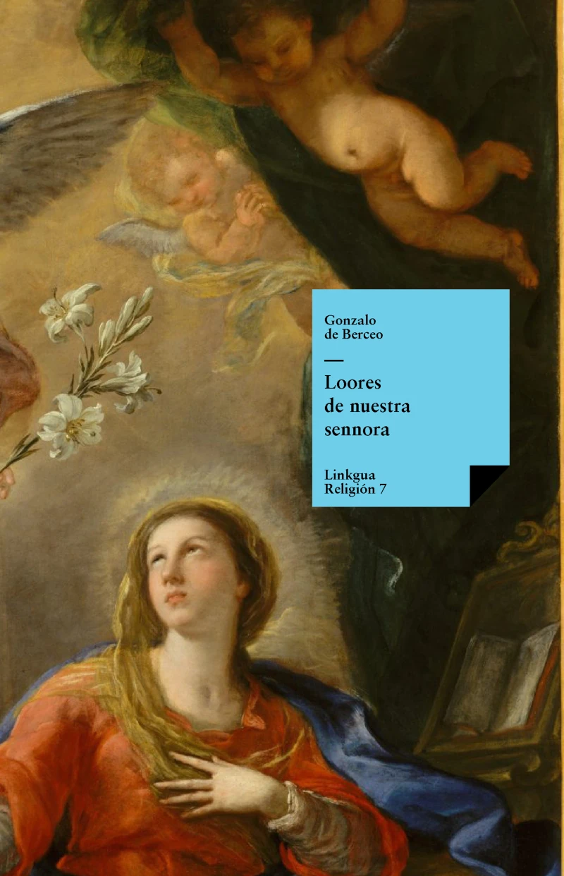 Portada: Loores de nuestra sennora