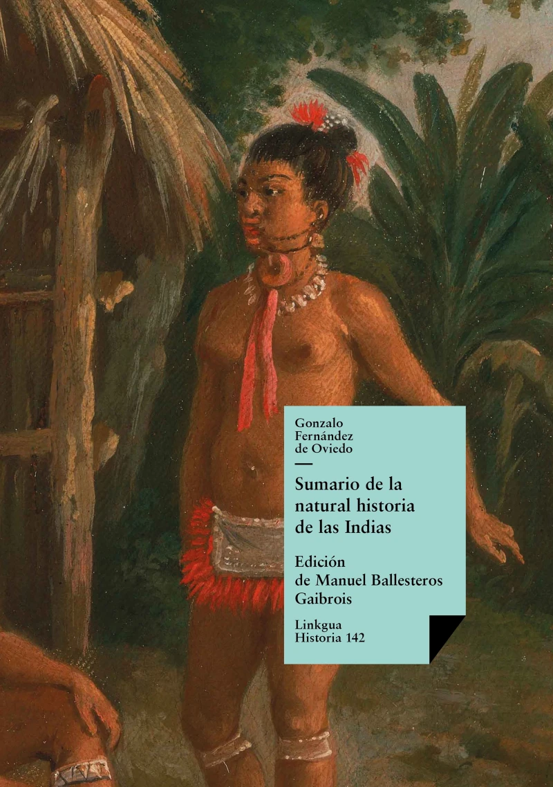 Portada: Sumario de la natural historia de las Indias